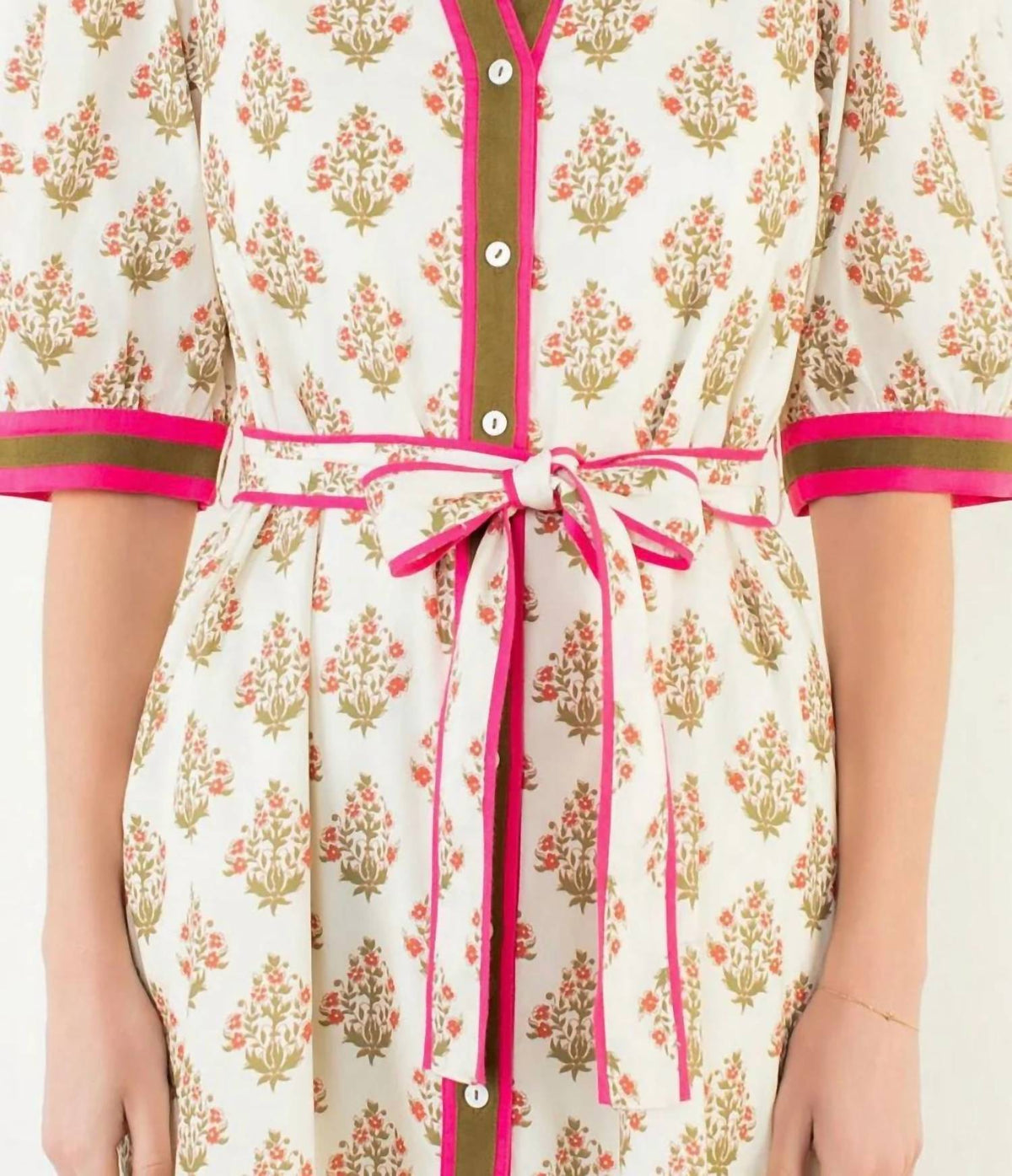 Thml - Jodie Floral Collared Dress