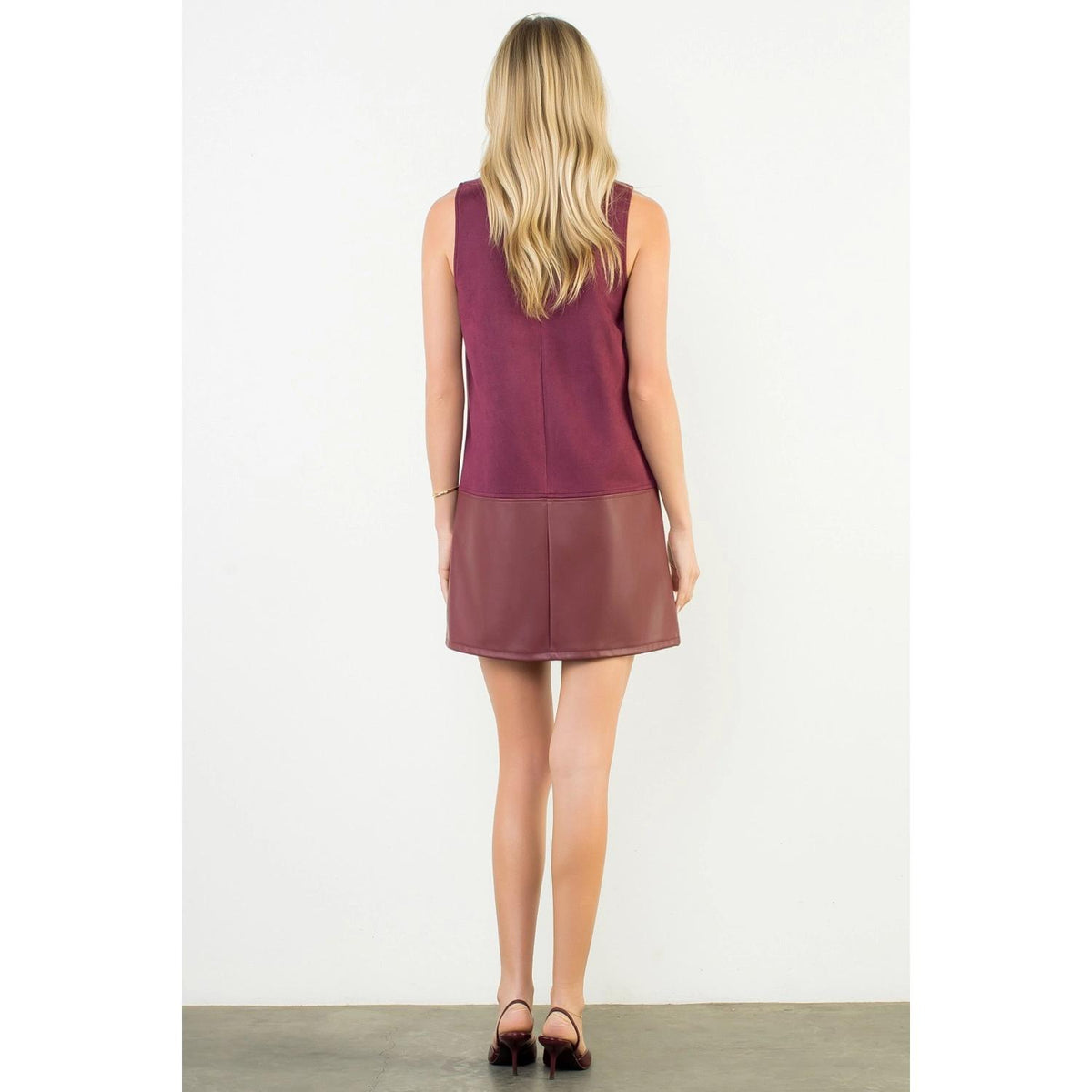 Thml - Leading Story Mixed Media Dress