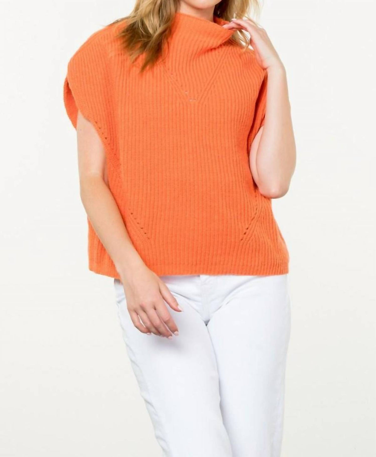 Thml - Mendy Turtleneck Ribbed Vest