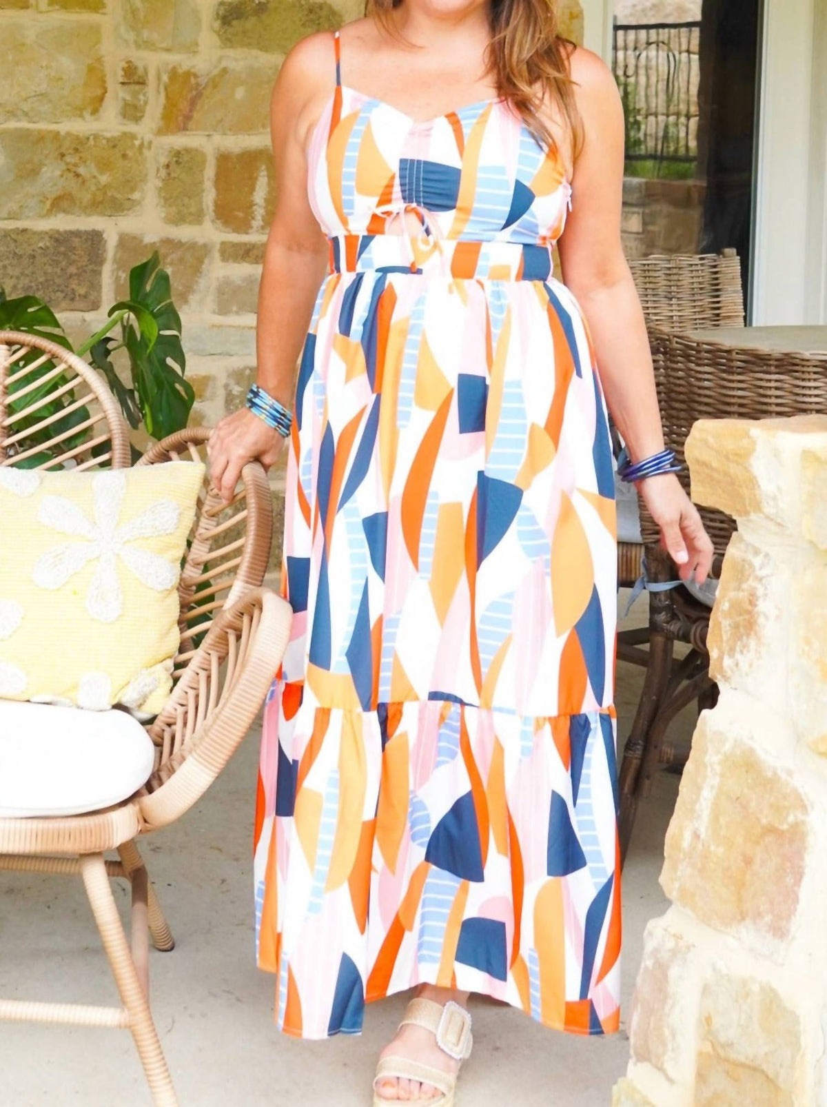 Thml - Mila Print Maxi Dress