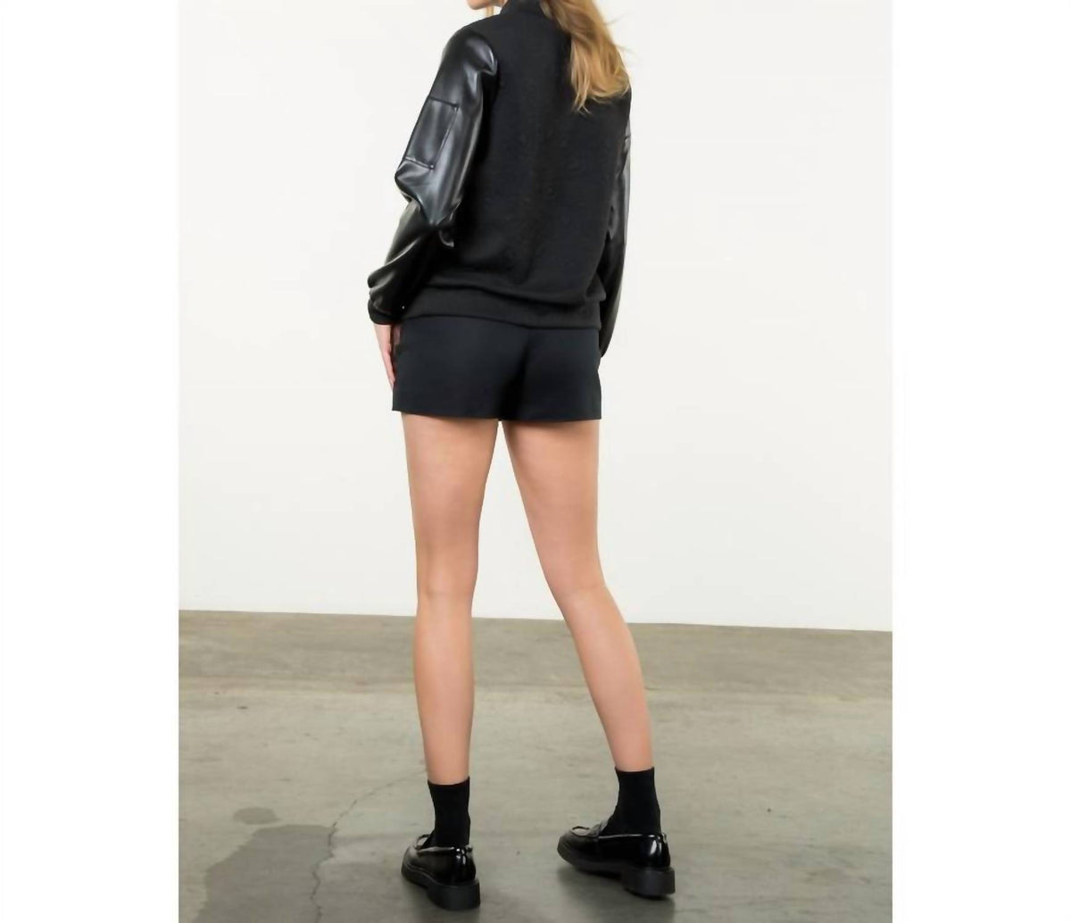 Thml - Mixed Media Textured Top