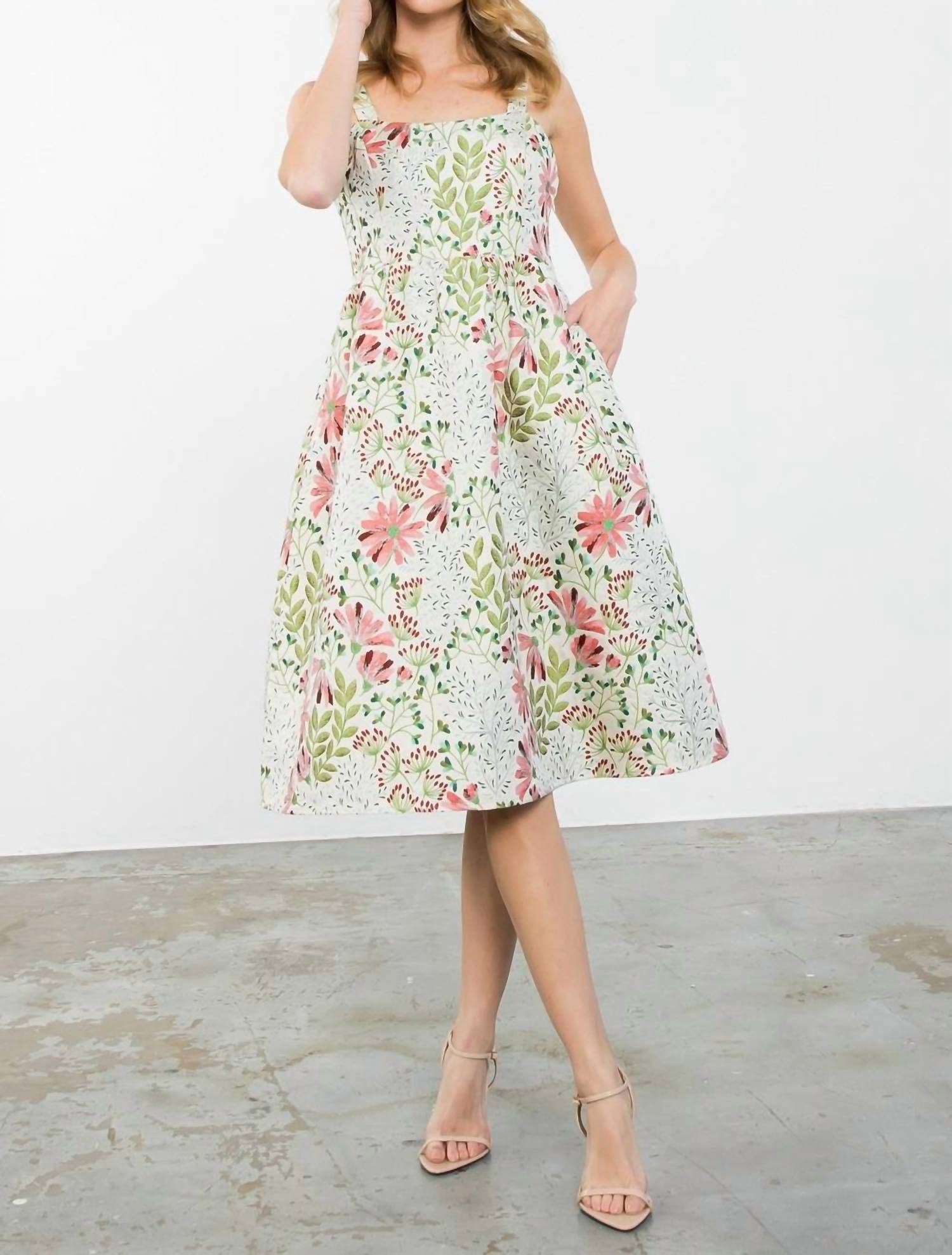 Thml - Mollie Floral Embroidered Dress - clothing - collection:vacationdresses(Auto) - dresses