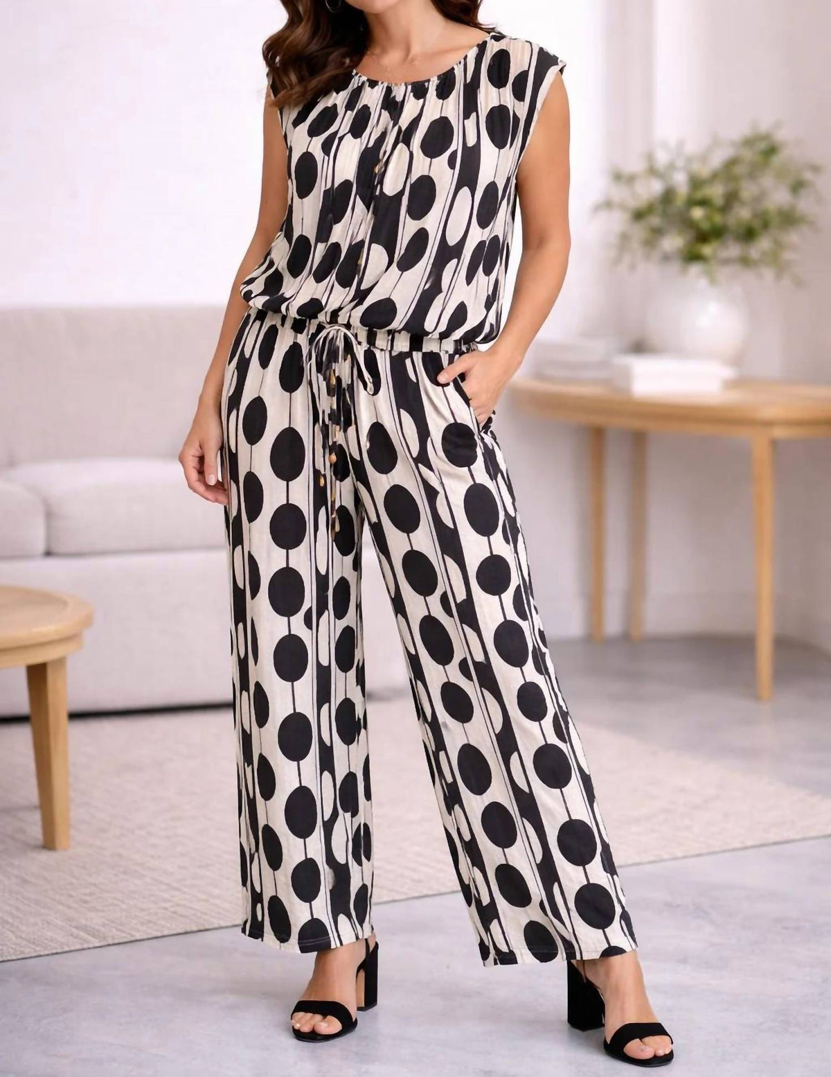 Thml - Oval Dotted Print Pants