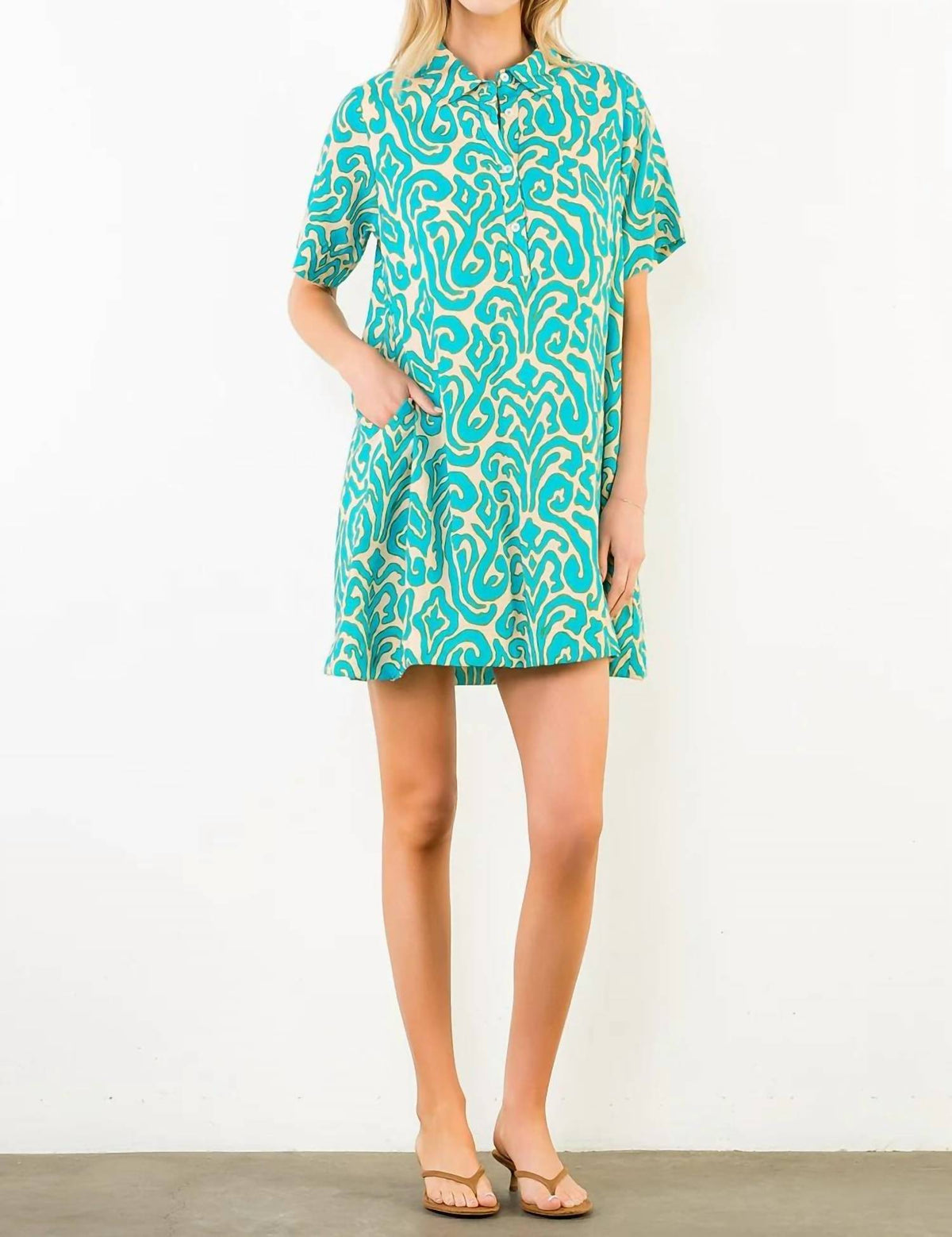 Thml - Palm Tide Mini Dress