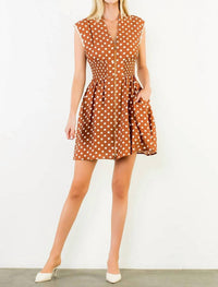 Thml - Polka Dot Zipper Dress