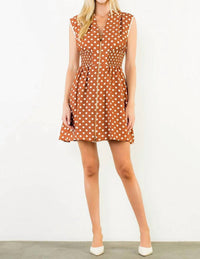 Thml - Polka Dot Zipper Dress