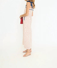 Thml - Polkadot Dress With Shoulder Strap Tie