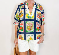 Thml - Portofino Patchwork Top