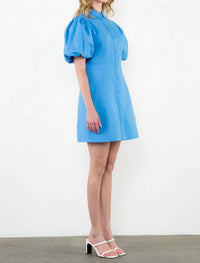 Thml - Puff Sleeve Button Up Dress