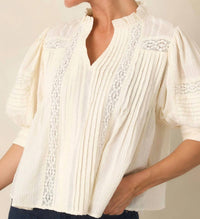 Thml - Puff Sleeve Peasant Top