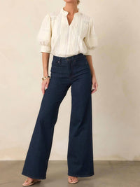 Thml - Puff Sleeve Peasant Top