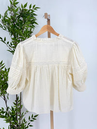 Thml - Puff Sleeve Peasant Top