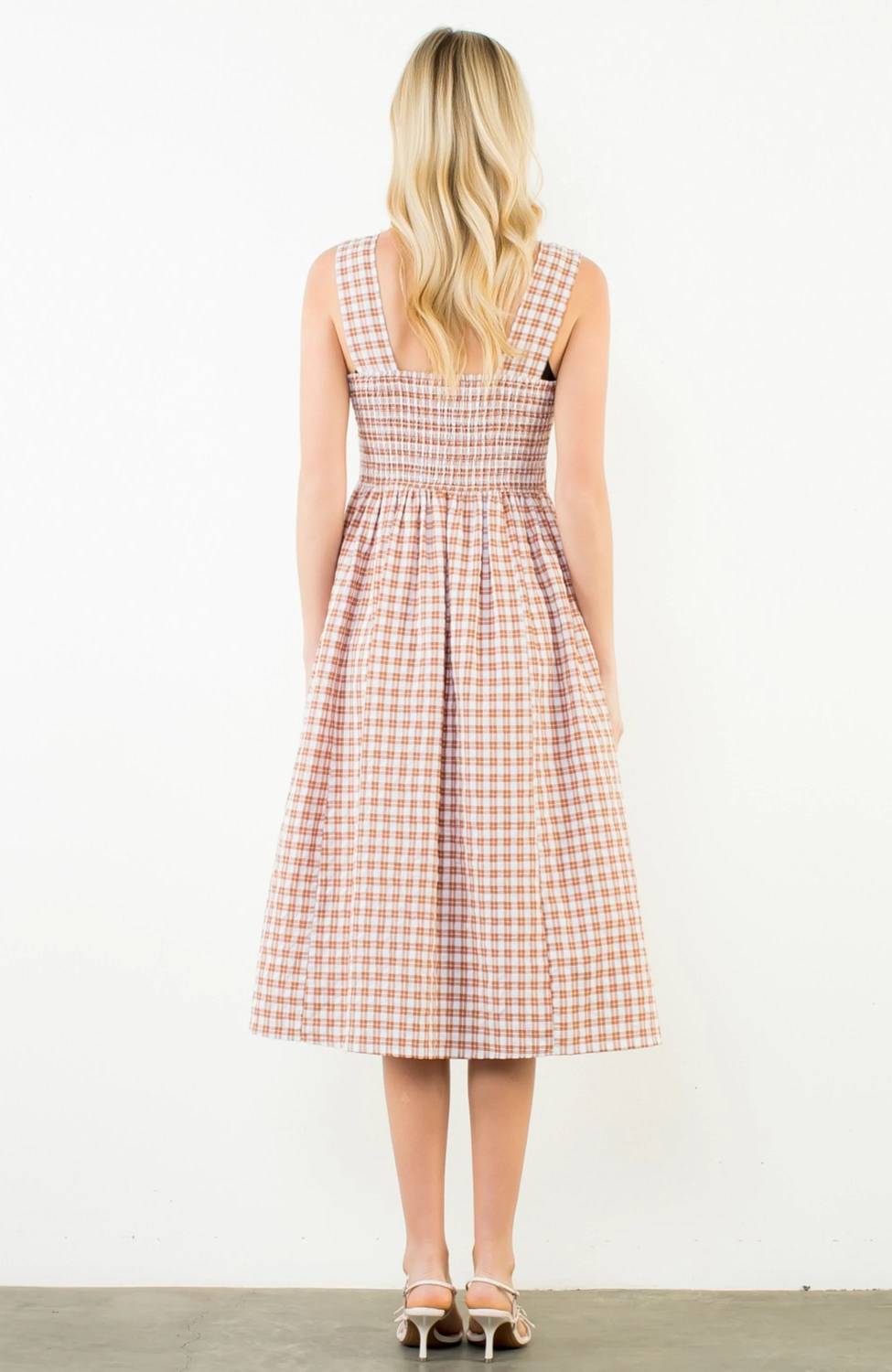 Thml - Sleeveless Plaid Dress