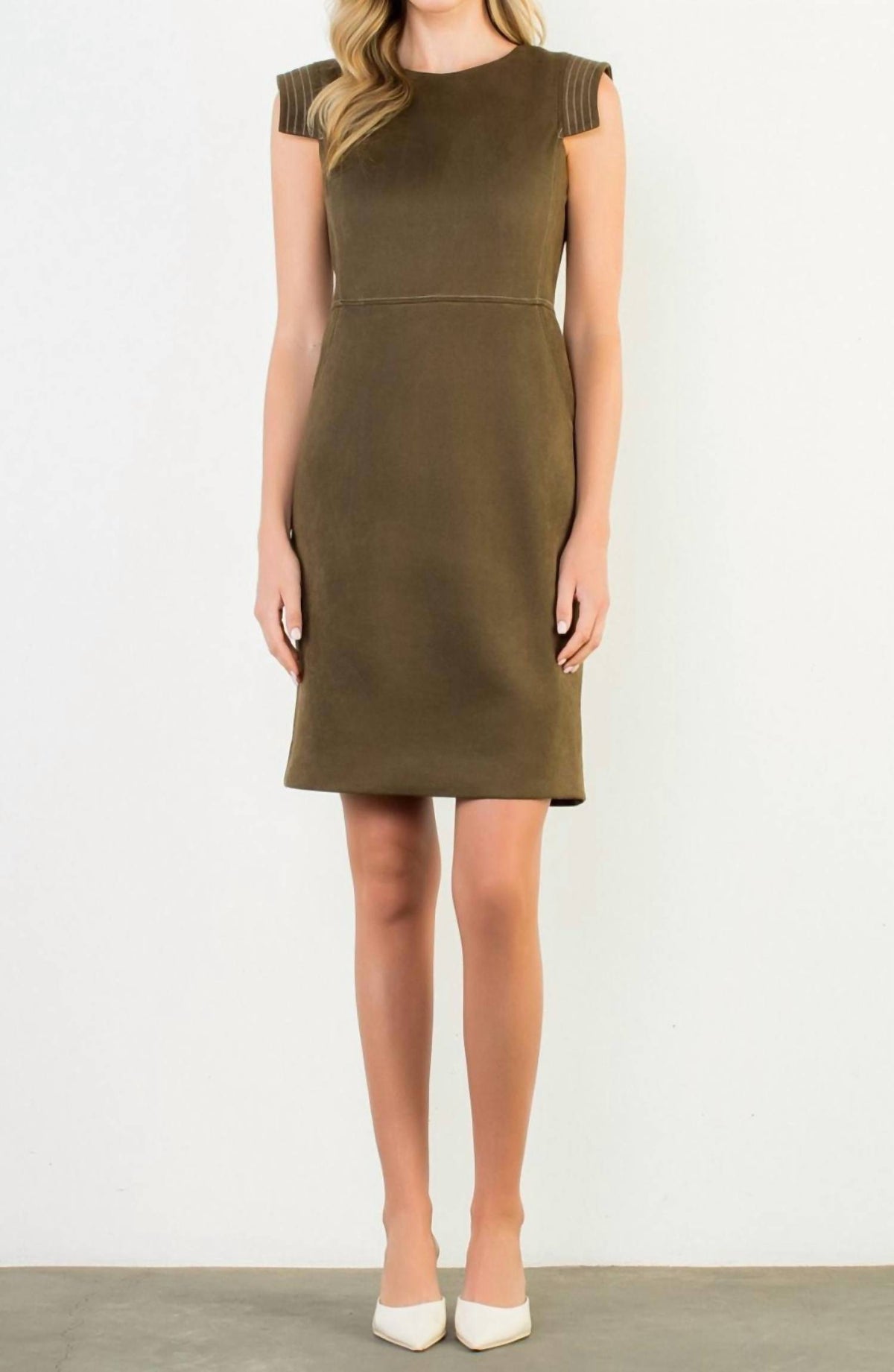 Thml - Sleeveless Suede Dress