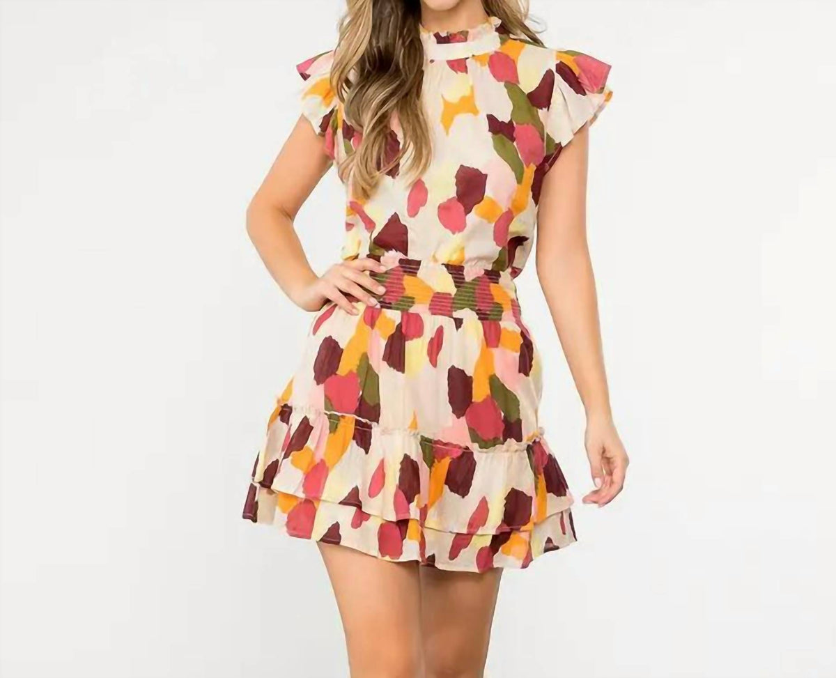 Thml - Spotted Multicolor print top