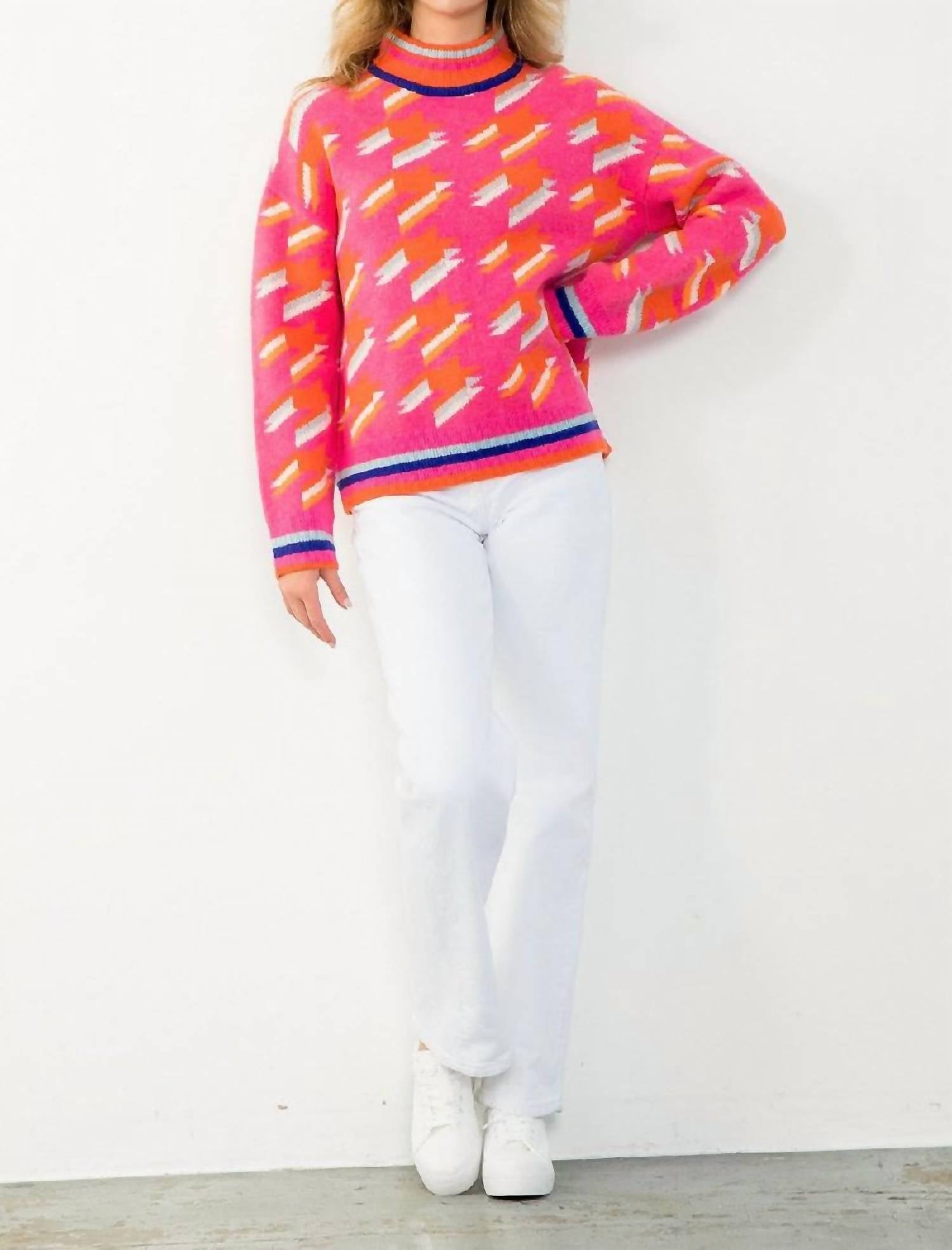 Thml - Taking Chances Sweater - acrylic - clothing - cowl