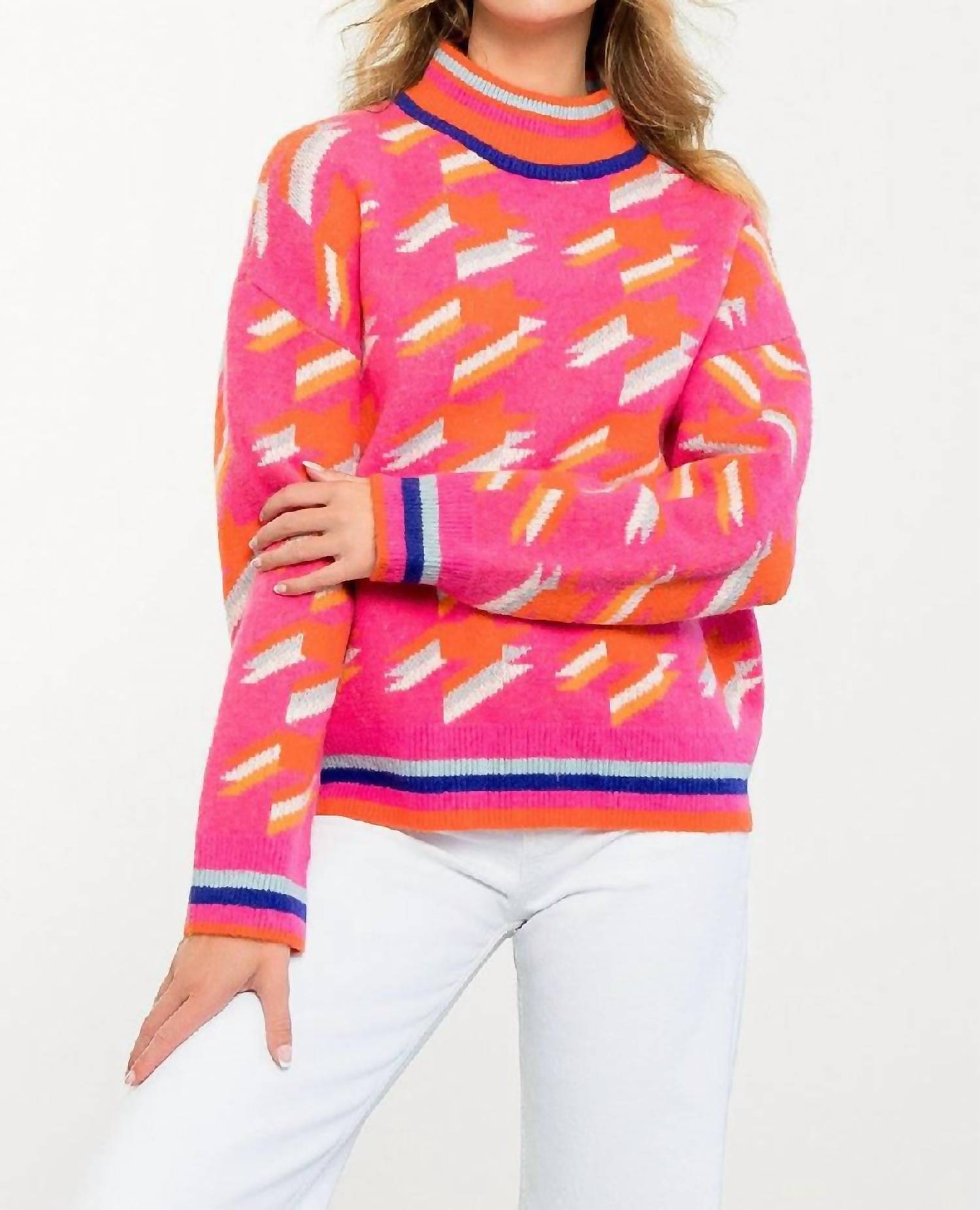 Thml - Taking Chances Sweater - acrylic - clothing - cowl