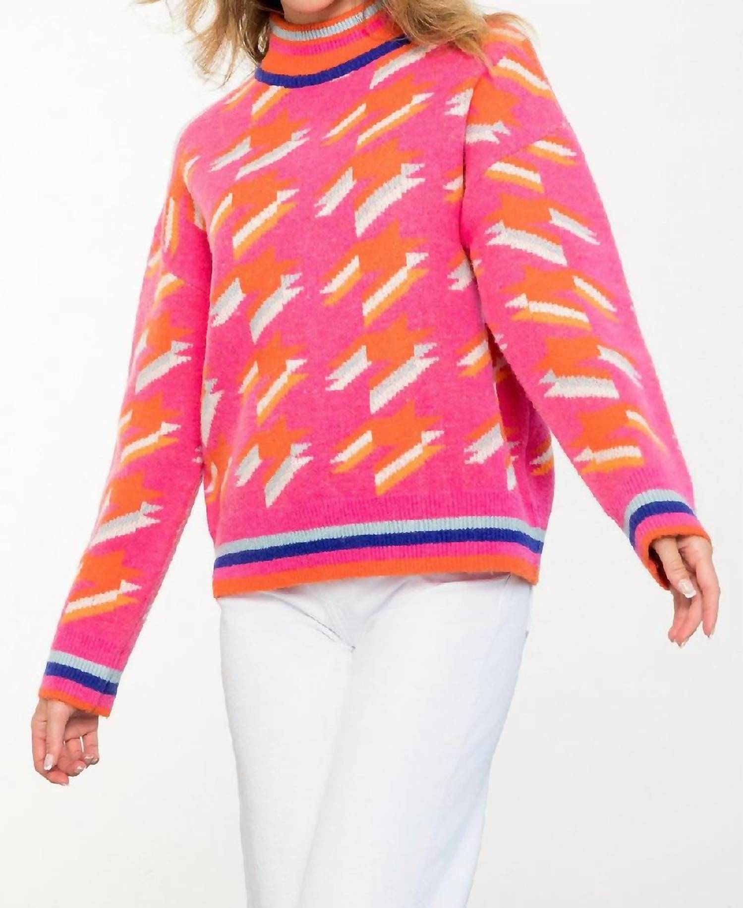 Thml - Taking Chances Sweater - acrylic - clothing - cowl