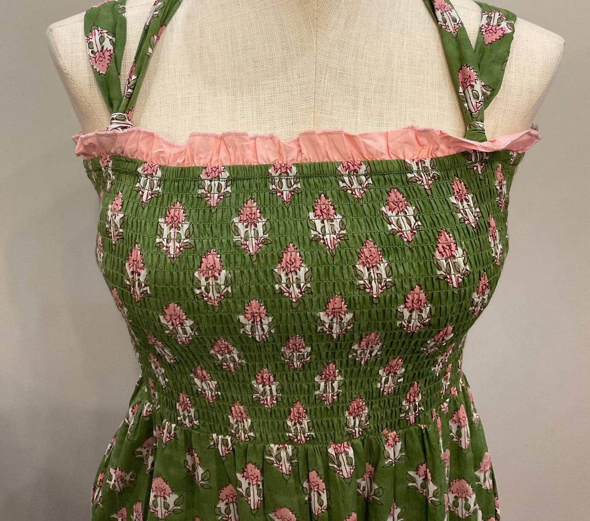 Thml - Tie Strap Tiered Maxi Dress