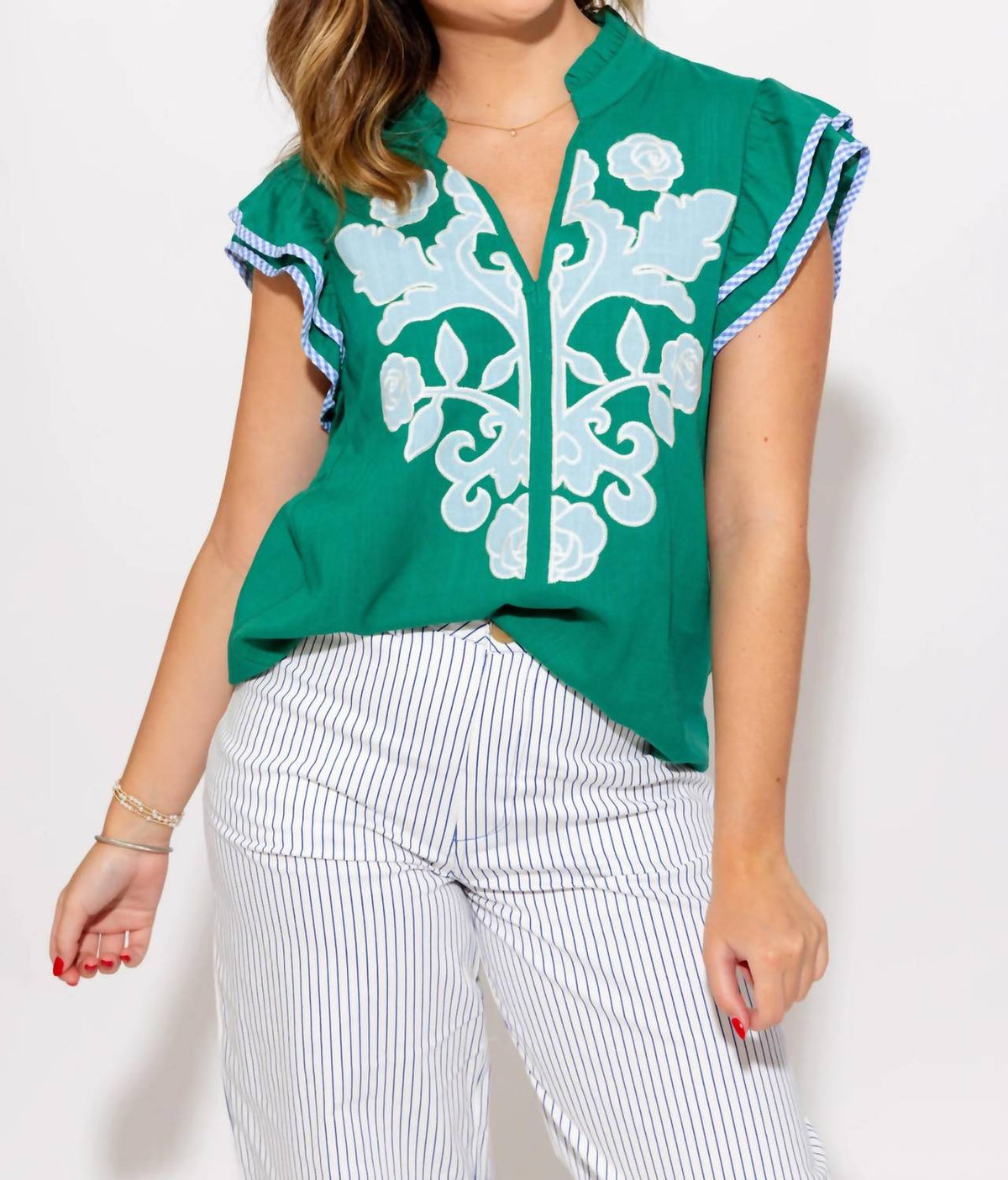 Thml - Vivienne Embroidered Blouse