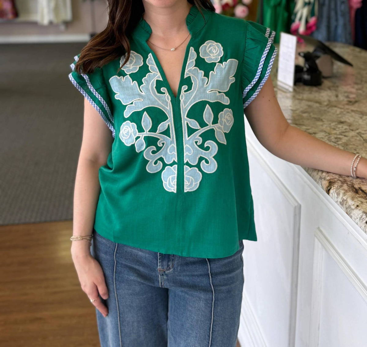 Thml - Vivienne Embroidered Blouse