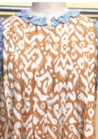 Thml - Women's Sleeveless Abstract Pattern Top
