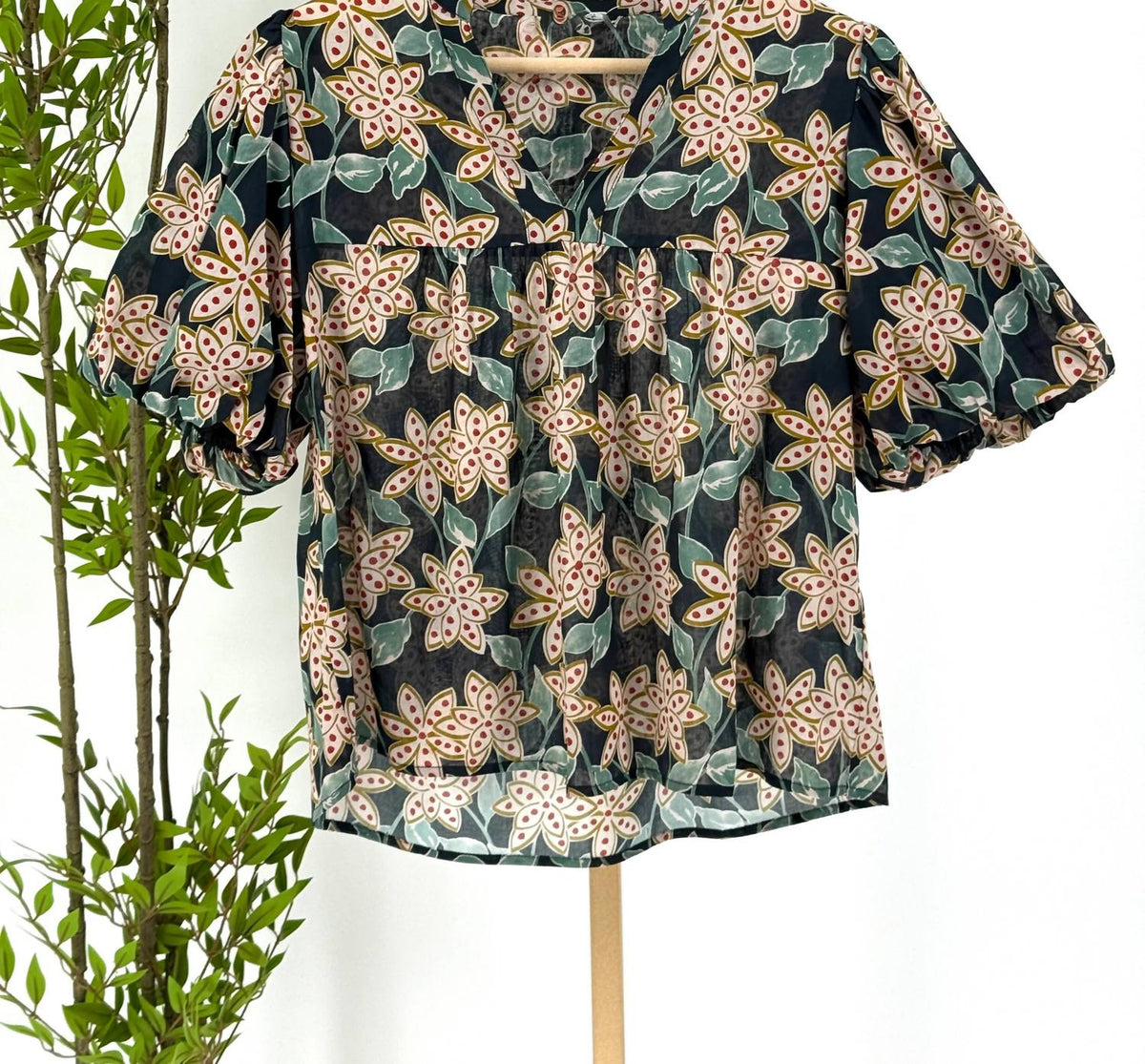 Thml - Women's Wildflower Whim Mesh Top