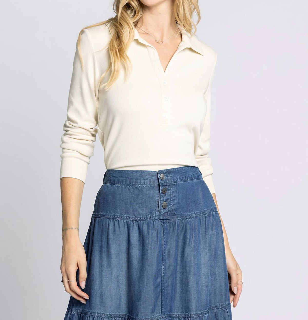 Thread & Supply - Lucy Collared Top
