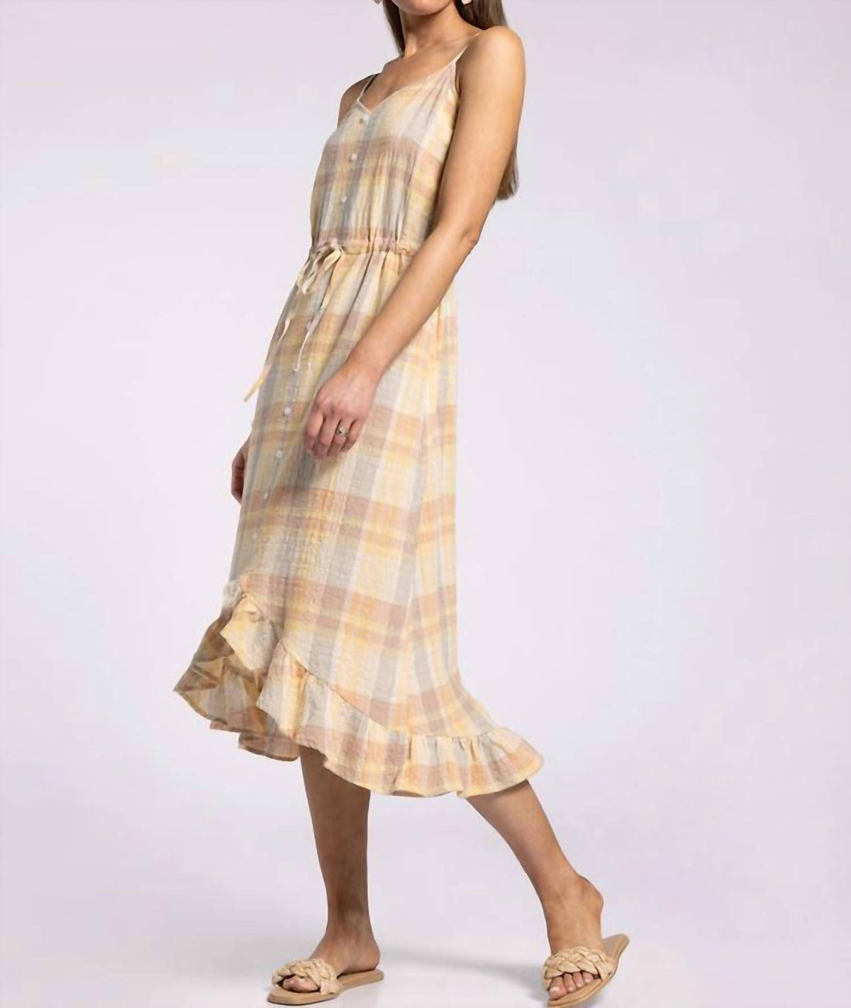 Thread & Supply - Pearl Plaid Dress