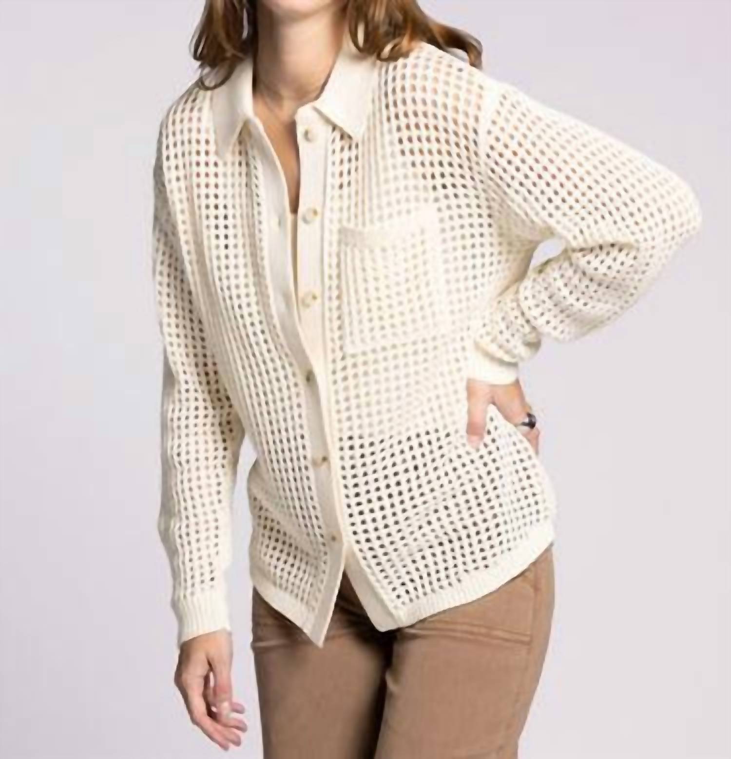 Thread & Supply - Shoshana Jacket - beige - cardigans - clothing