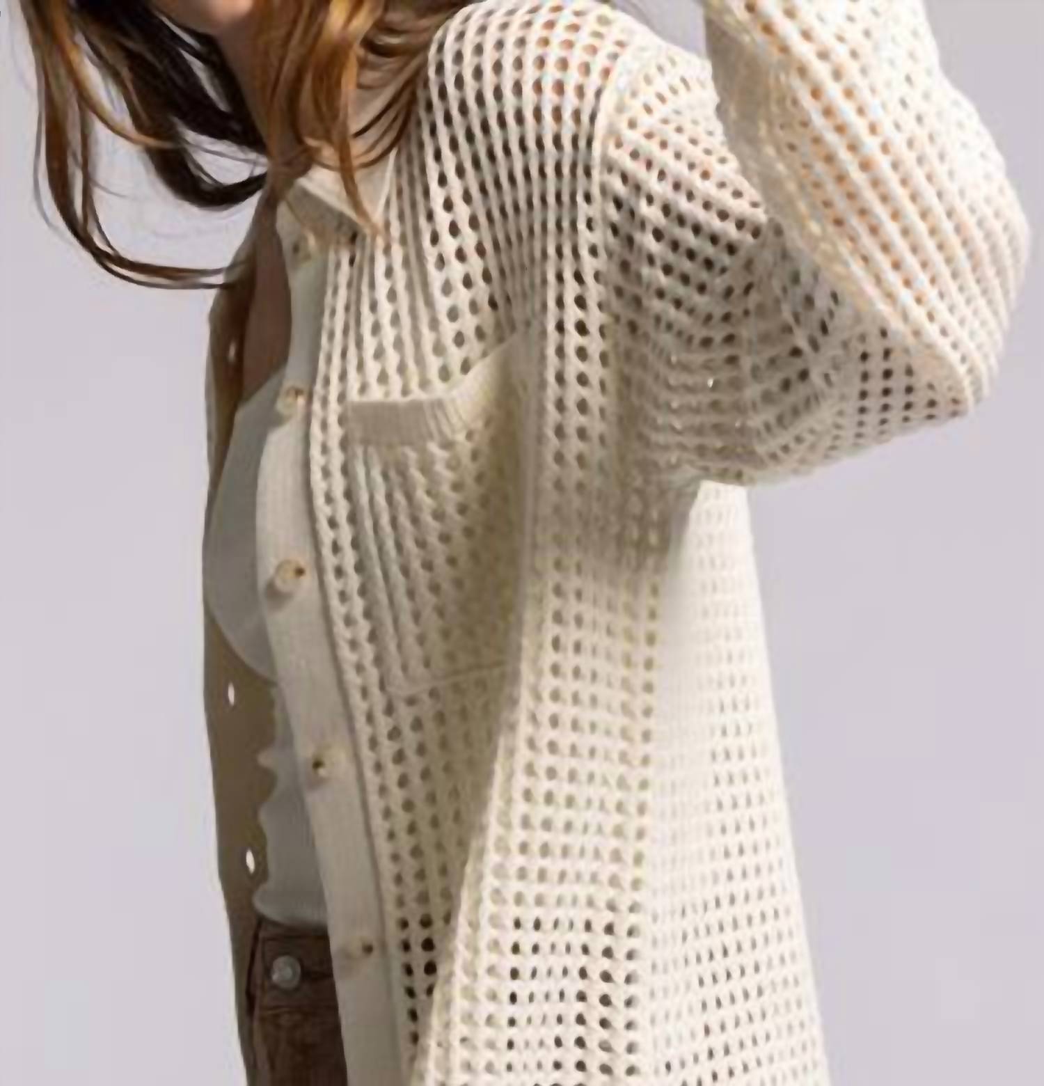 Thread & Supply - Shoshana Jacket - beige - cardigans - clothing