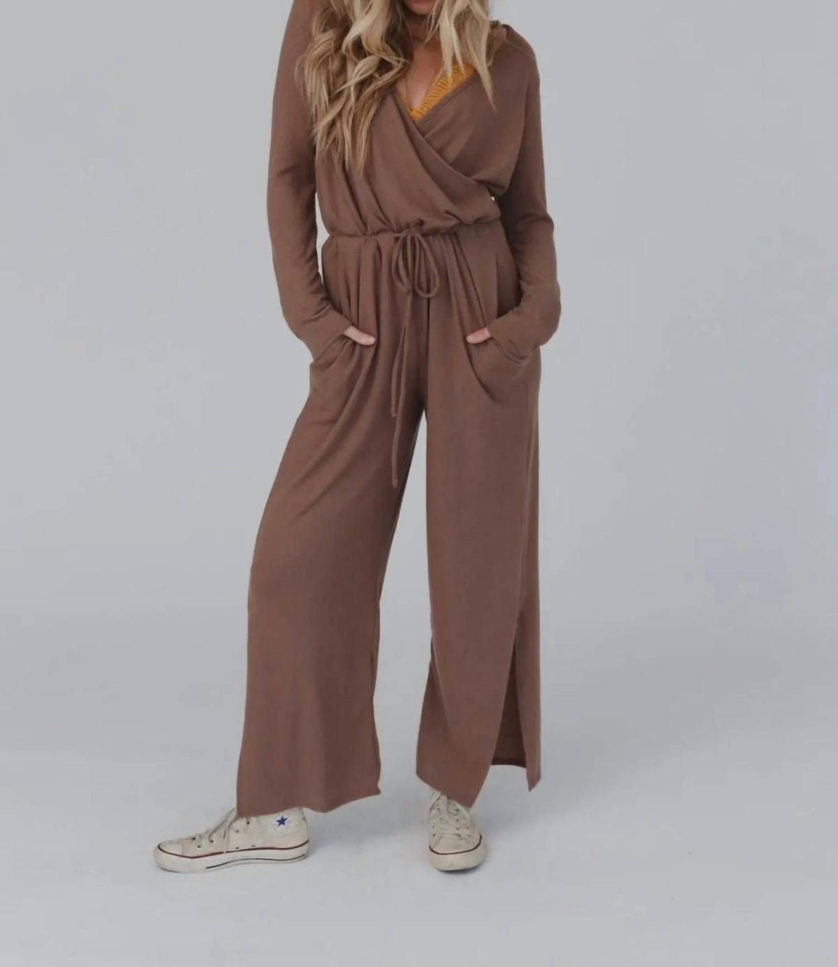 Three Bird Nest - As It Was Cross Front Jumpsuit