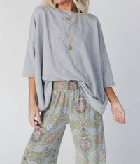 Three Bird Nest - Cozy Cool Oversized Tee