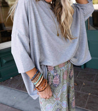 Three Bird Nest - Cozy Cool Oversized Tee