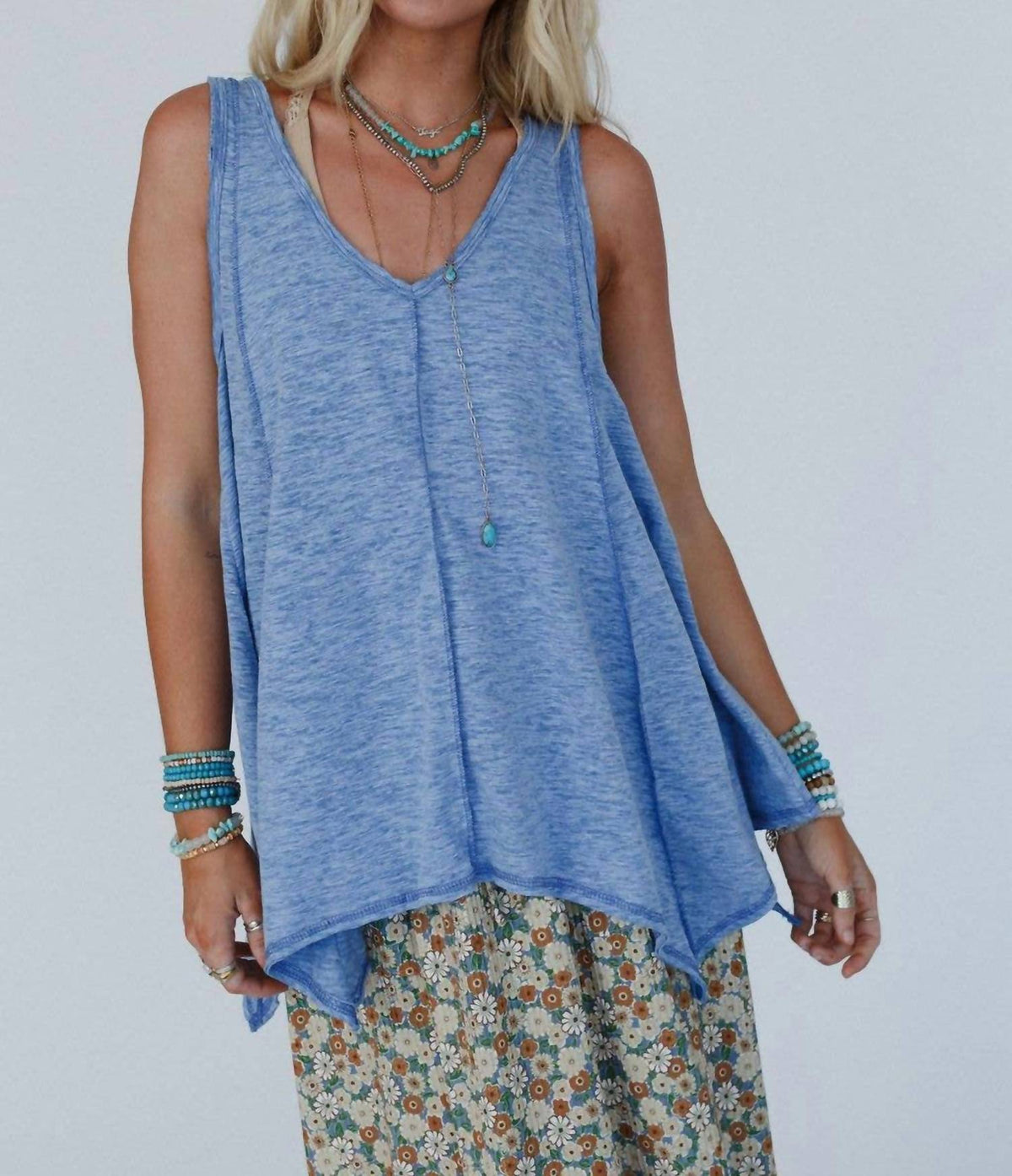 Three Bird Nest - Elara V-neck Top