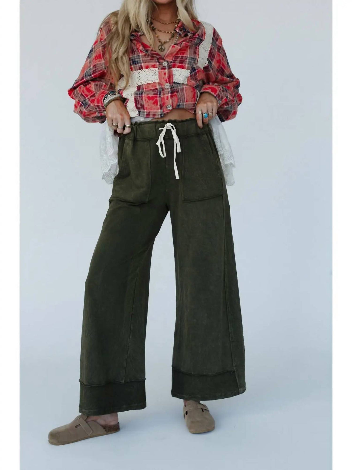 Three Bird Nest - Heaven Sent Wide Leg Pants