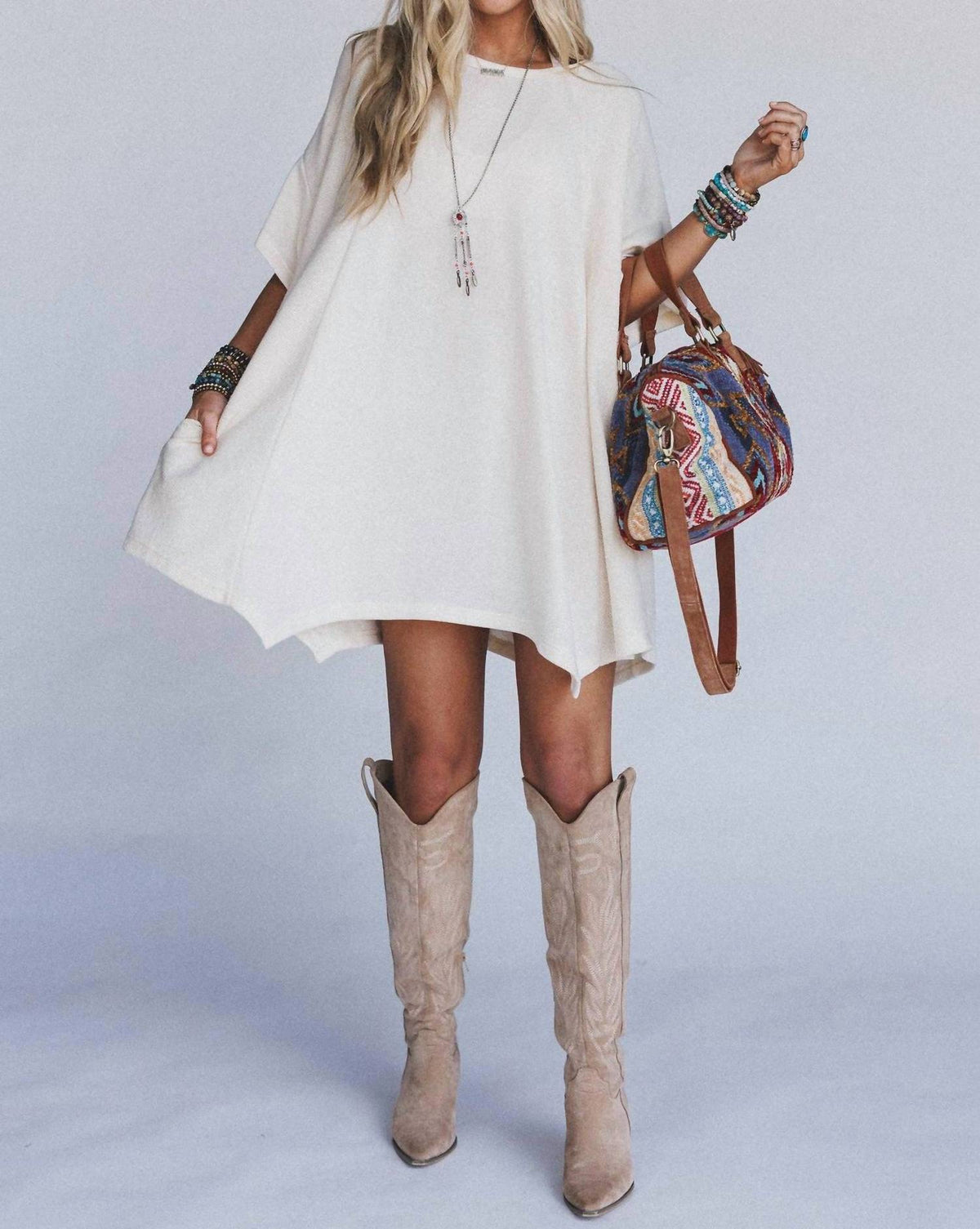 Three Bird Nest - Meadowlight Tunic Dress