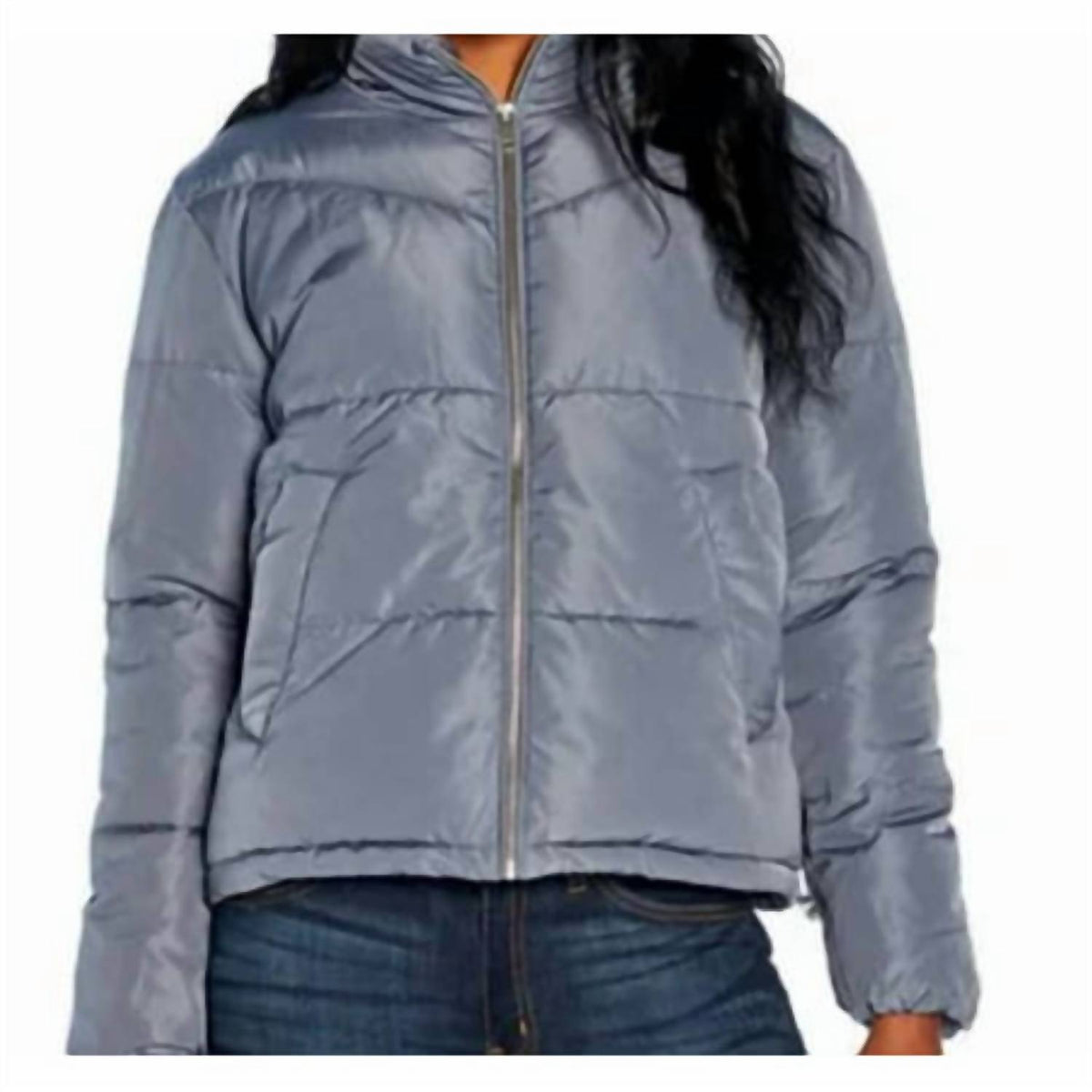 Three Dots - Puffer Channeled Jacket