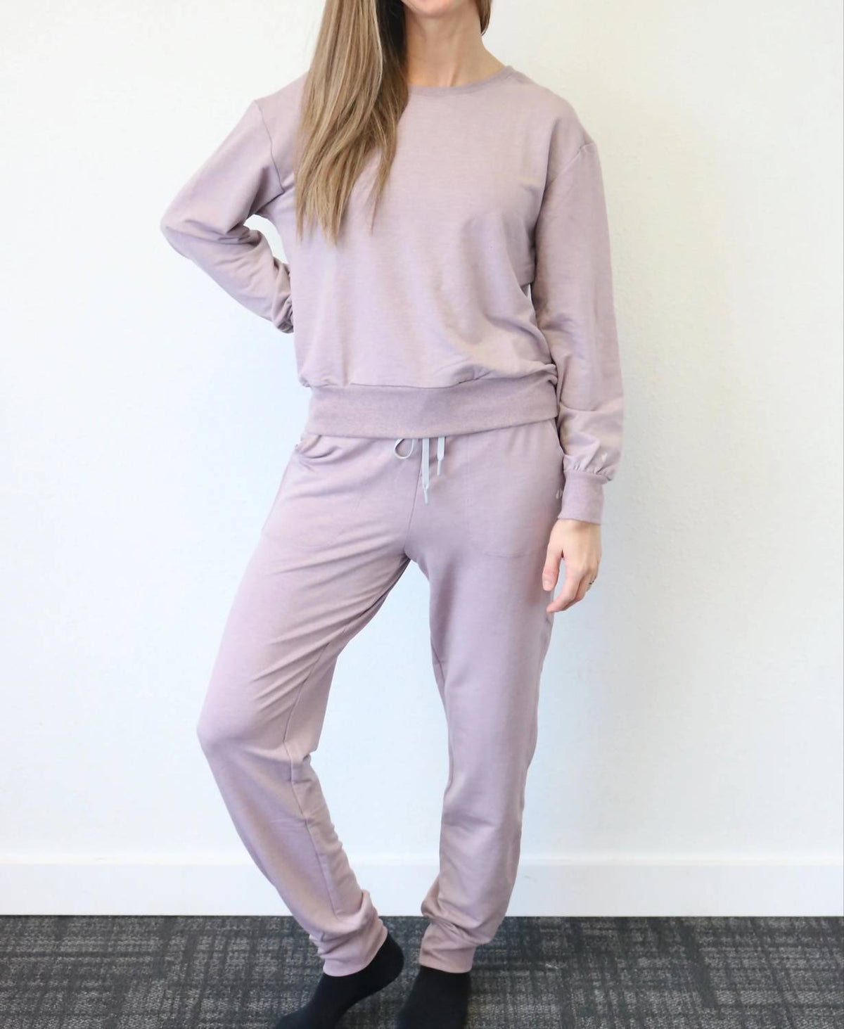 Thrive Societe - Rib Trim Sweatpants
