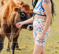 Thunderpants Usa - Print Bike Shorts - Plus
