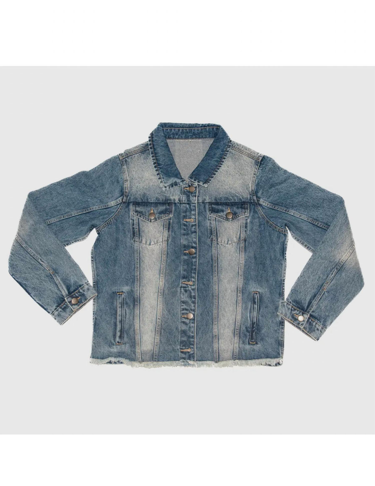 Tiana - Women's 3d Bee & Denim Jacket