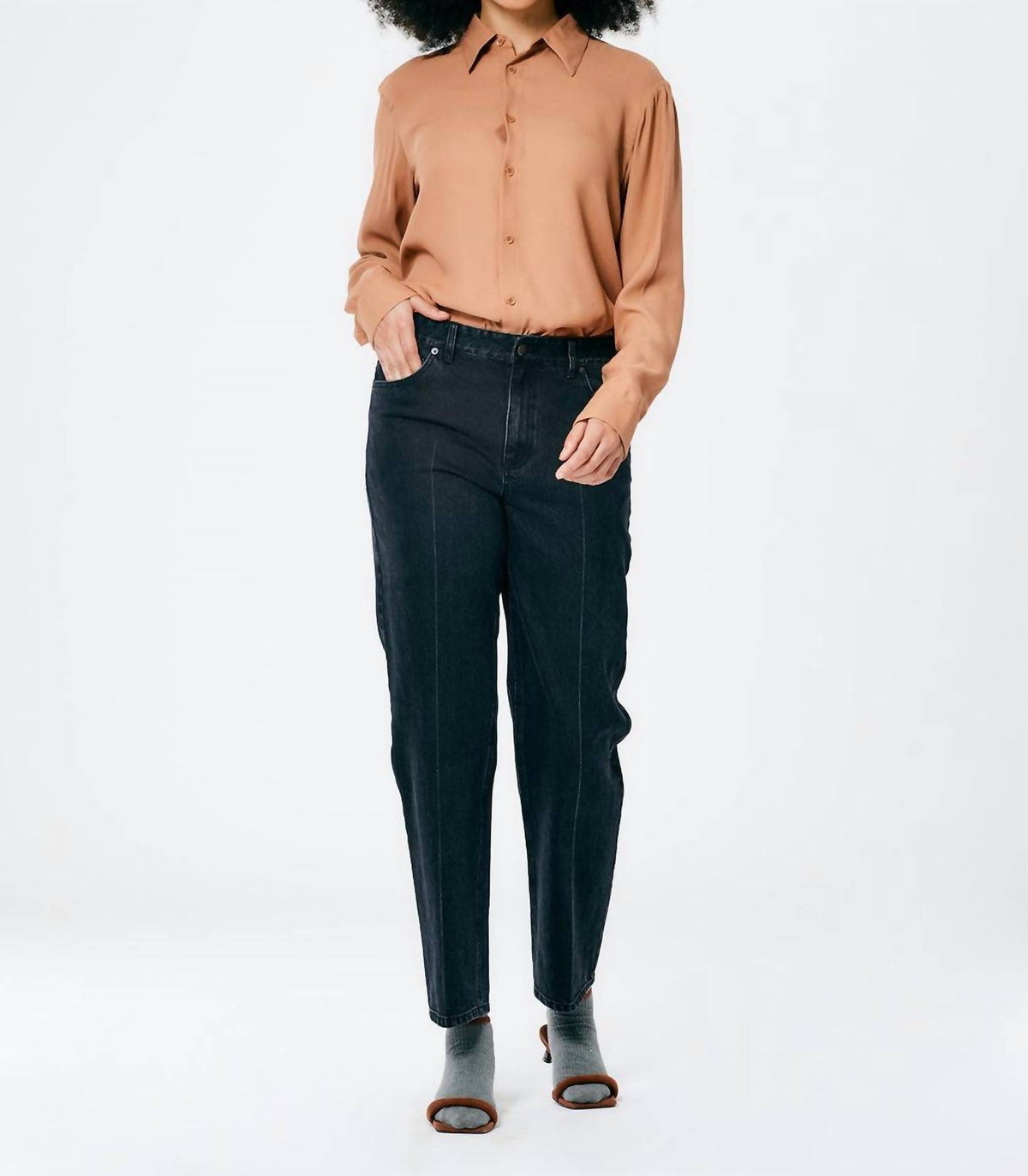 Tibi - Denim Elfie Jean
