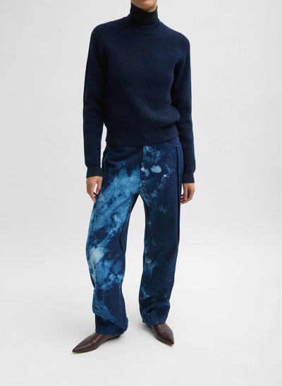 Tibi - Denim Tuck Jean