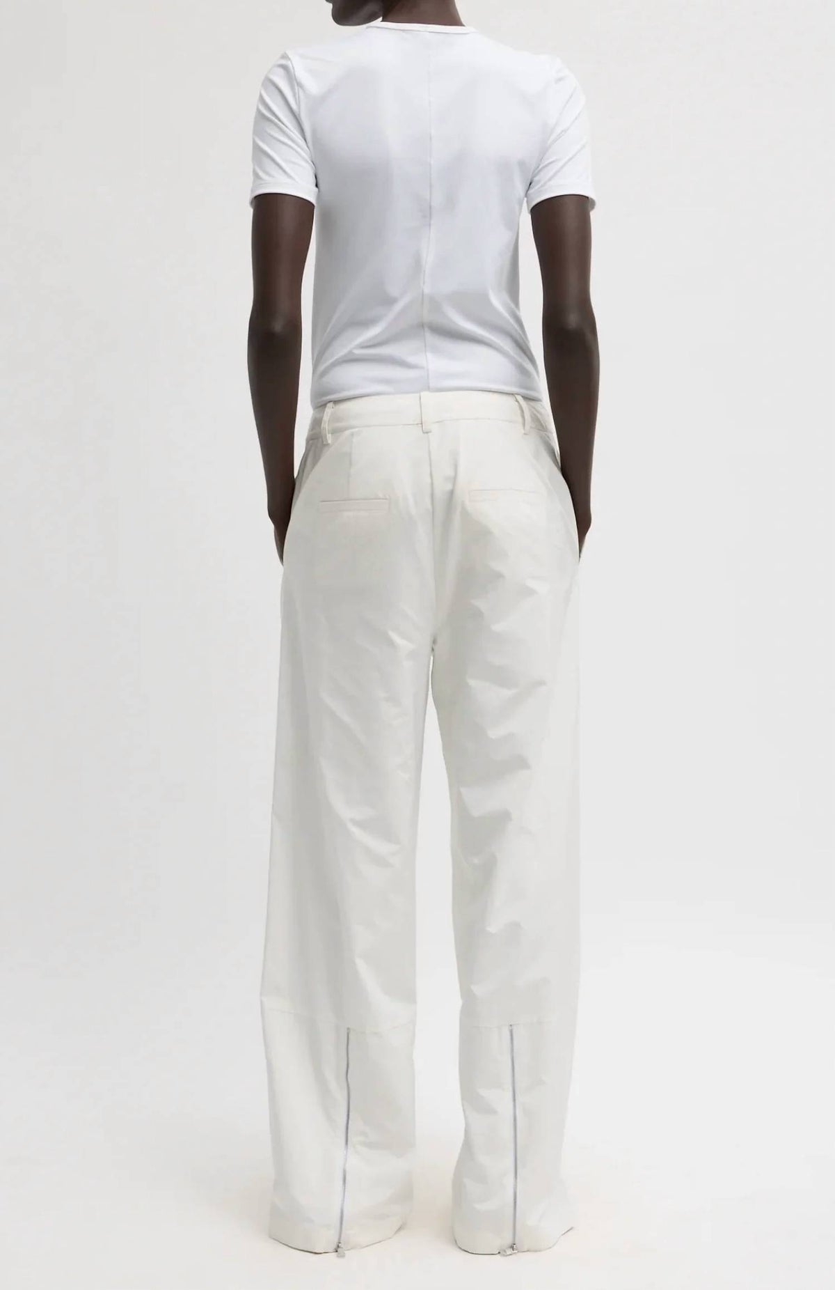 Tibi - Nylon Zipper Trouser
