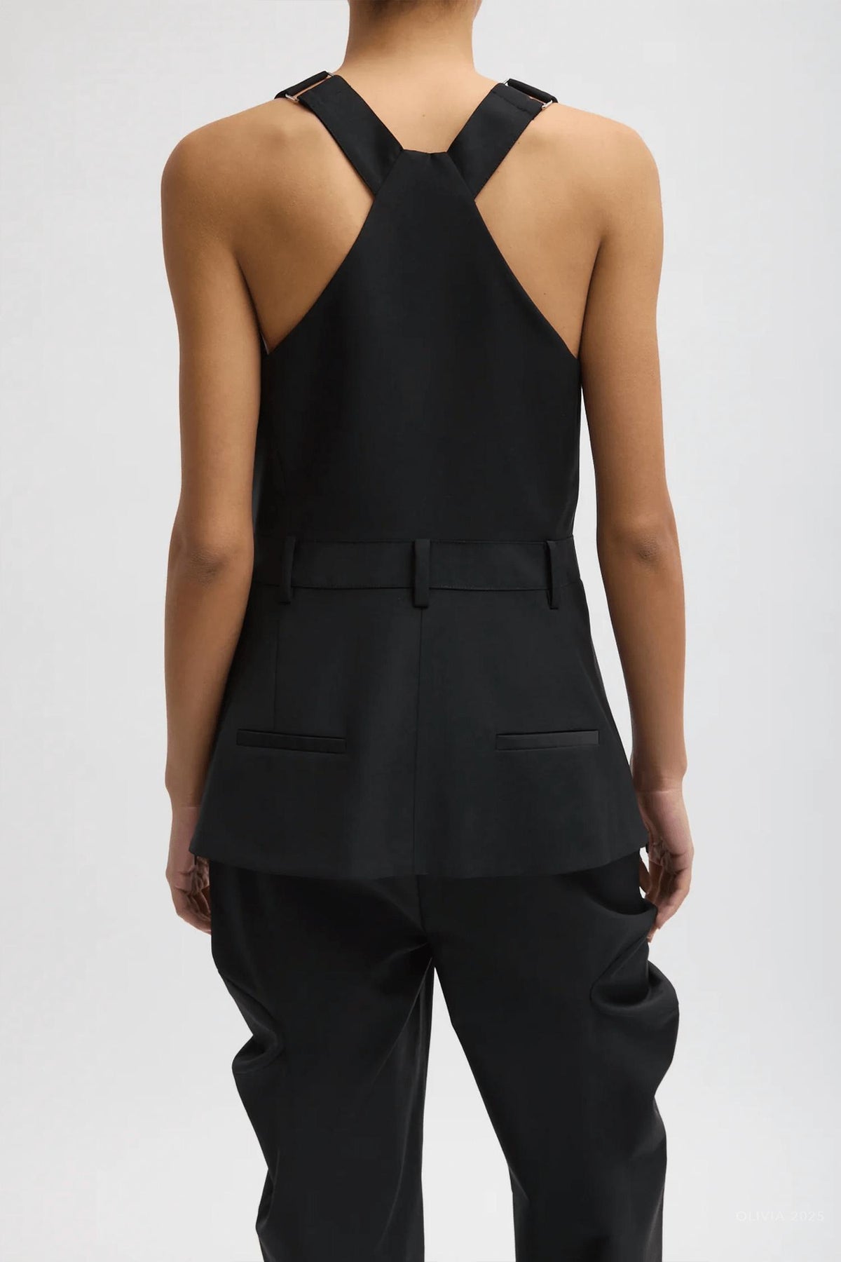 Tibi - Recycled Tropical Wool Overall Top