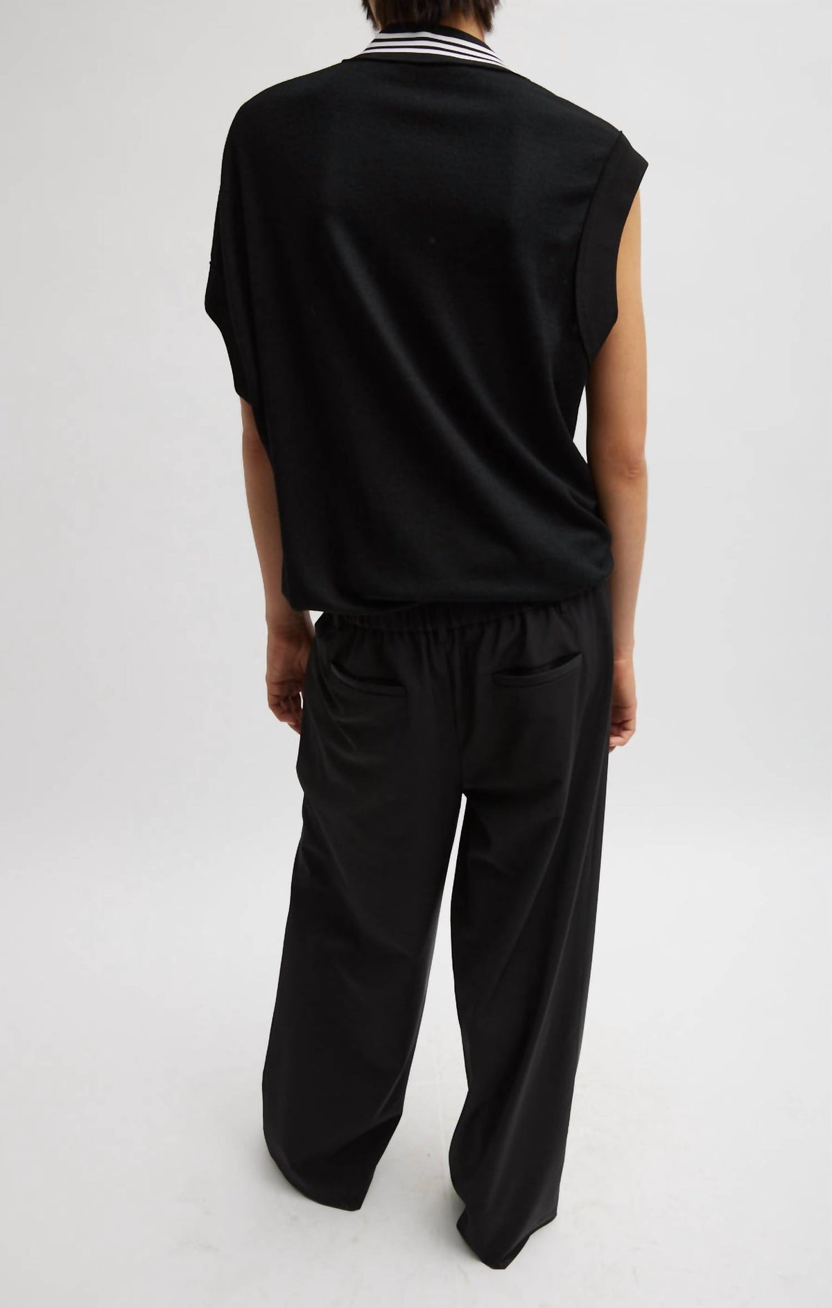 Tibi - Wool Jersey Tennis Vest