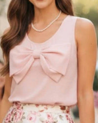 Timing - Blushing Bow Top