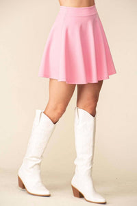 Timing - Sarah Skirt Set - clothing - pink - polyester