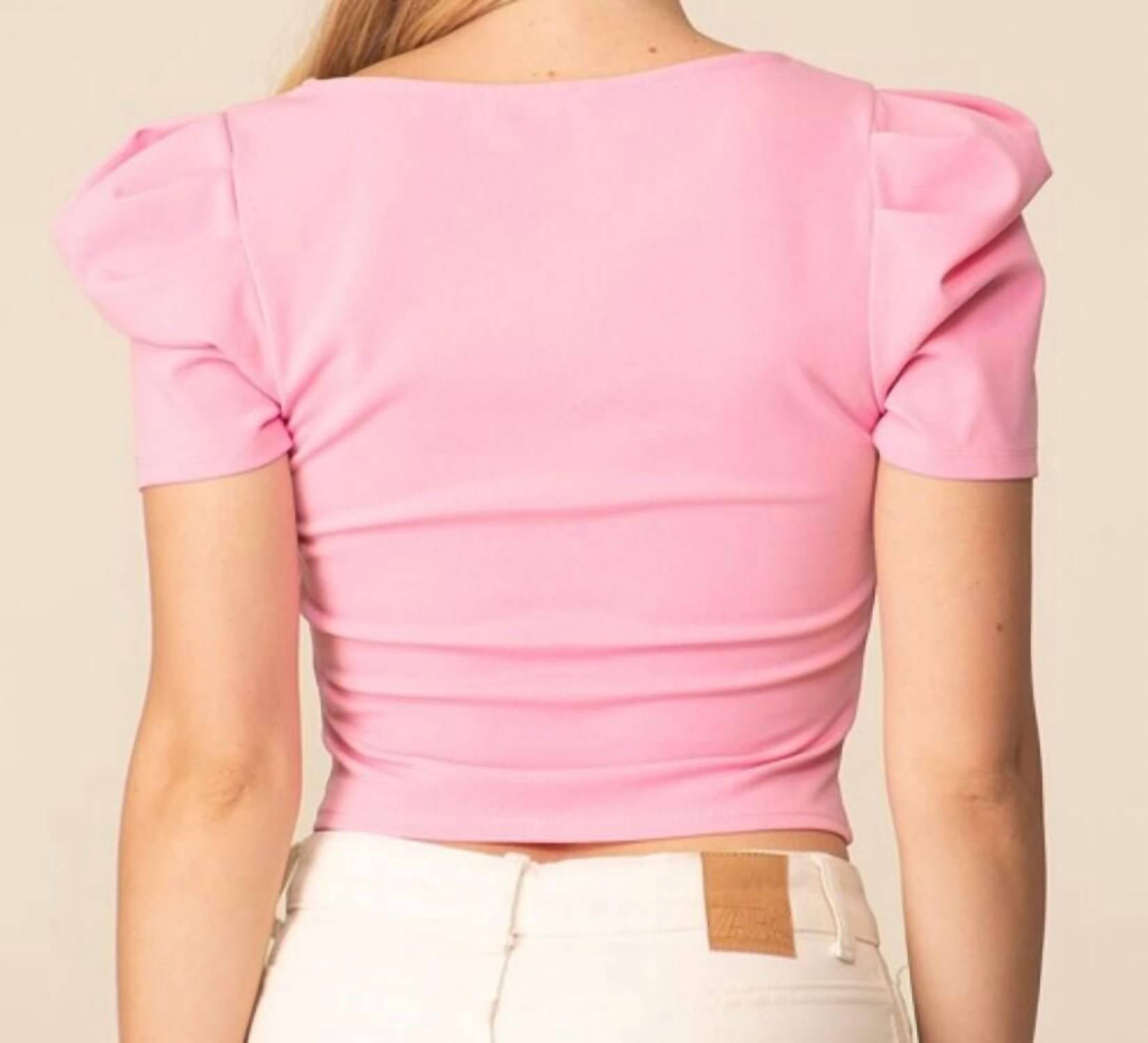 Timing - Sarah Skirt Set - clothing - pink - polyester