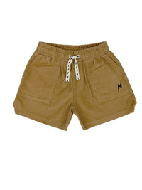 Tiny Whales - Boy's Lightning Bolt Dad Shorts